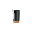 Variante noir - Pot isotherme personnalisable 400 ml avec logo - Bettna