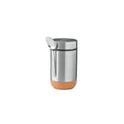 Variante argenté mat - Pot isotherme personnalisable 400 ml avec logo - Bettna