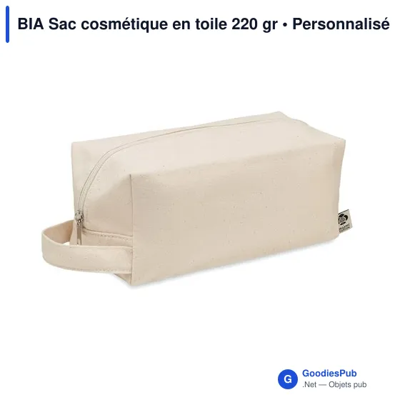 BIA Sac cosmétique en toile 220 gr - Image 1
