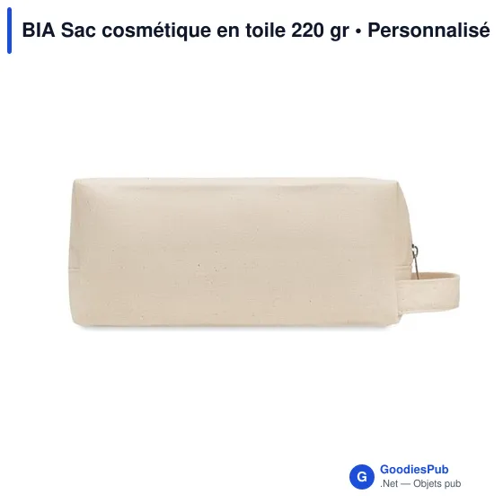 BIA Sac cosmétique en toile 220 gr - Image 2