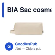 BIA Sac cosmétique en toile 220 gr - Miniature 3