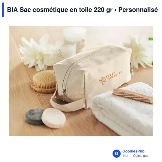 BIA Sac cosmétique en toile 220 gr - Image 4