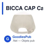 BICCA CAP Casquette coton bio 250gr/m² - Miniature 12