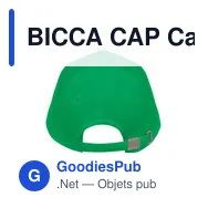 BICCA CAP Casquette coton bio 250gr/m² - Miniature 5