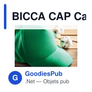 BICCA CAP Casquette coton bio 250gr/m² - Miniature 7