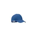 Variante bleu - BICCA CAP Casquette coton bio 250gr/m²