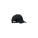 Variante noir - BICCA CAP Casquette coton bio 250gr/m²
