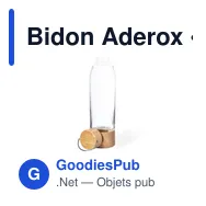 Bidon Aderox - Miniature 2