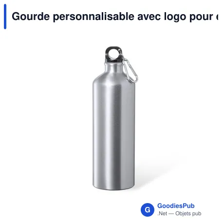 Gourde personnalisable avec logo pour entreprises - Alwey