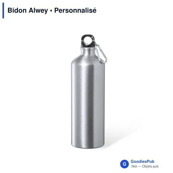 Gourde personnalisable avec logo pour entreprises - Alwey - Image 1