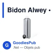 Gourde personnalisable avec logo pour entreprises - Alwey - Miniature 3