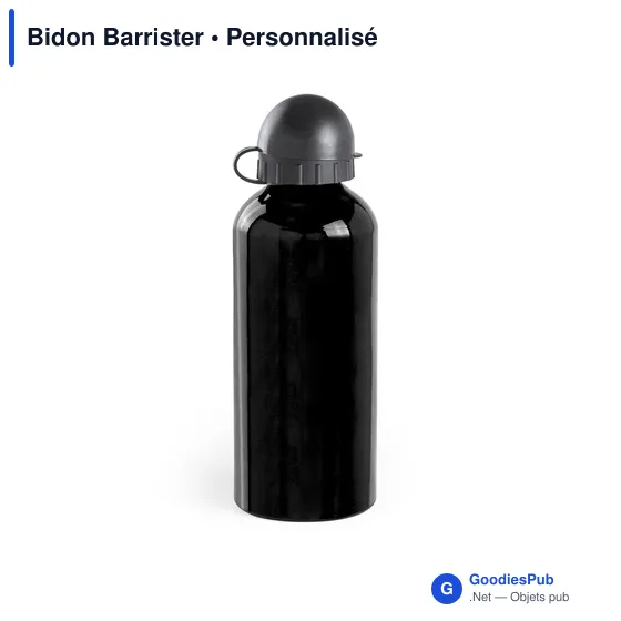 Bidon cycliste personnalisable Barrister avec logo - Image 2