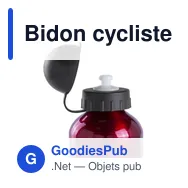 Bidon cycliste personnalisable Barrister avec logo - Miniature 4