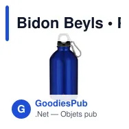 Bidon Beyls - Miniature 1