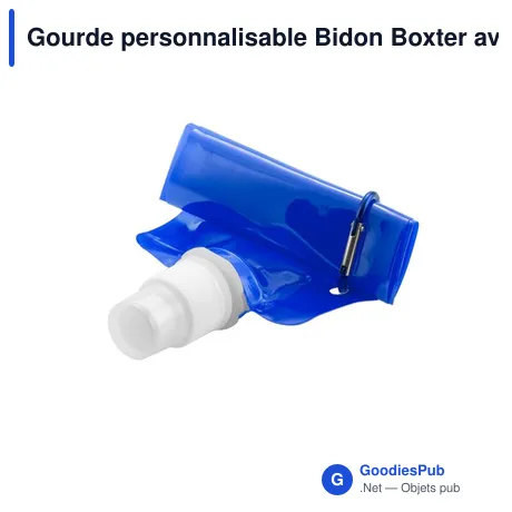 Gourde personnalisable Bidon Boxter avec logo - 400 ml