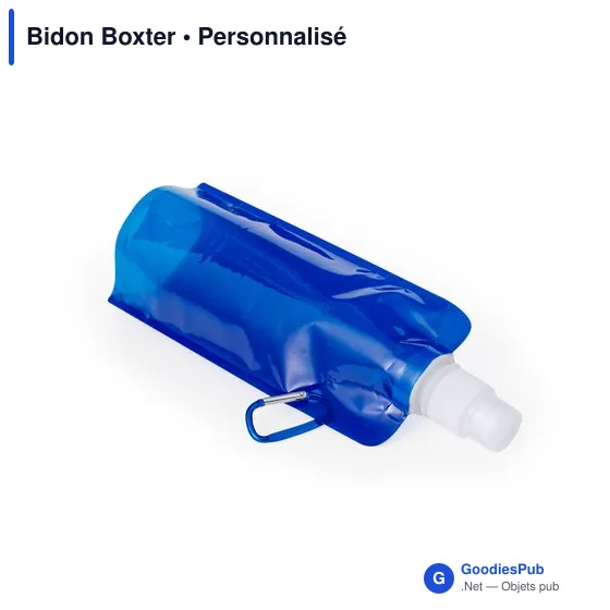 Gourde personnalisable Bidon Boxter avec logo - 400 ml - Image 11