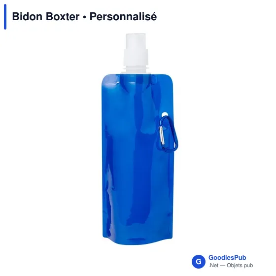 Gourde personnalisable Bidon Boxter avec logo - 400 ml - Image 12