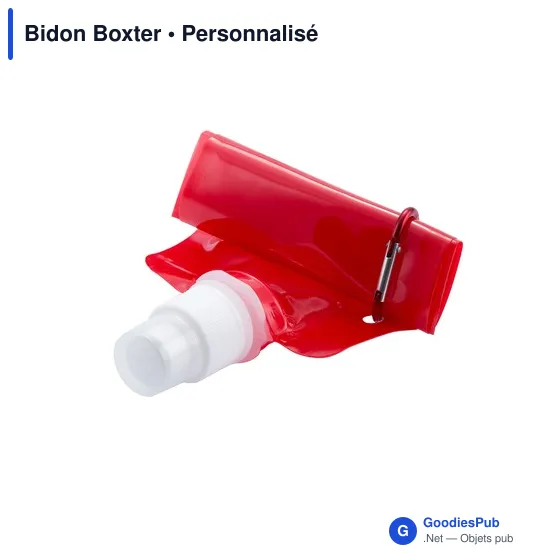 Gourde personnalisable Bidon Boxter avec logo - 400 ml - Image 5