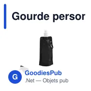 Gourde personnalisable Bidon Boxter avec logo - 400 ml - Miniature 10