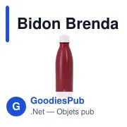 Bidon Brendan - Miniature 5