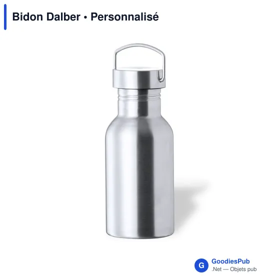 Gourde personnalisable avec logo pour entreprises - 500 ml - Image 2