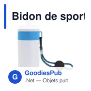 Bidon de sport personnalisable en LDPE et PP avec logo - Bague 500 ml - Miniature 11