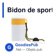 Bidon de sport personnalisable en LDPE et PP avec logo - Bague 500 ml - Miniature 5