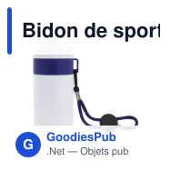 Bidon de sport personnalisable en LDPE et PP avec logo - Bague 500 ml - Miniature 8