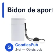 Bidon de sport personnalisable en LDPE et PP avec logo - Bague 500 ml - Miniature 9