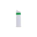 Variante Blanc / vert - Bidon de sport personnalisable 750 ml avec logo - Modèle à bague