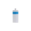 Variante Blanc / Bleu clair - Bidon de sport personnalisable en LDPE et PP avec logo - Bord 500 ml