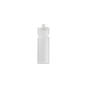 Variante Transparent Blanc - Bidon de sport personnalisable en Bio PE 750 ml avec logo - Bio