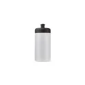 Variante Transparent Noir - Bidon de sport personnalisable en Bio PE 500 ml avec logo - Basic