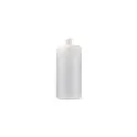 Variante Transparent Blanc - Bidon de sport personnalisable en Bio PE 500 ml avec logo - Basic