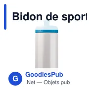 Bidon de sport personnalisable 500 ml avec logo - Classic - Miniature 2