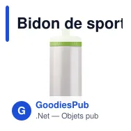 Bidon de sport personnalisable 500 ml avec logo - Classic - Miniature 11