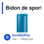 Bidon de sport personnalisable 500 ml avec logo - Classic - Miniature 12