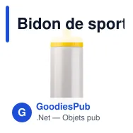 Bidon de sport personnalisable 500 ml avec logo - Classic - Miniature 8