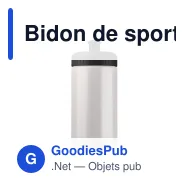 Bidon de sport personnalisable 500 ml avec logo - Classic - Miniature 10