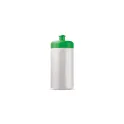 Variante Blanc / vert - Bidon de sport personnalisable 500 ml avec logo - Classic