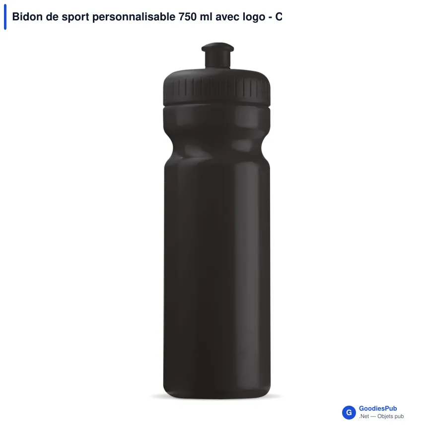 Bidon de sport personnalisable 750 ml avec logo - Classic - Image 8