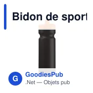 Bidon de sport personnalisable 750 ml avec logo - Classic - Miniature 10
