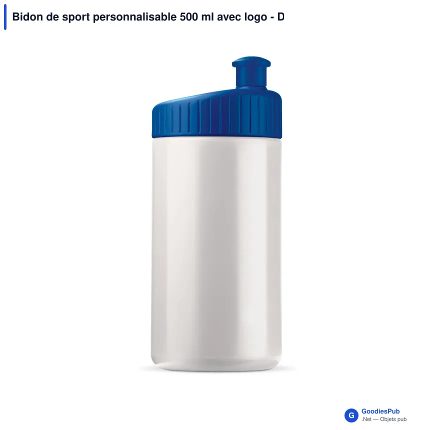 Bidon de sport personnalisable 500 ml avec logo - Design - Image 11