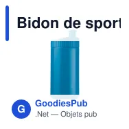 Bidon de sport personnalisable 500 ml avec logo - Design - Miniature 12