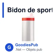 Bidon de sport personnalisable 500 ml avec logo - Design - Miniature 5