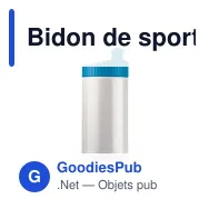 Bidon de sport personnalisable 500 ml avec logo - Design - Miniature 9