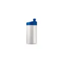 Variante Blanc / bleu foncé - Bidon de sport personnalisable 500 ml avec logo - Design