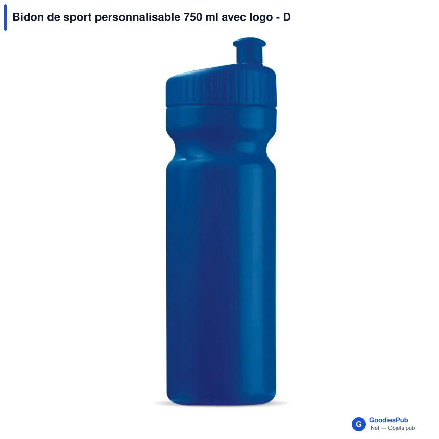 Bidon de sport personnalisable 750 ml avec logo - Design - Image 5