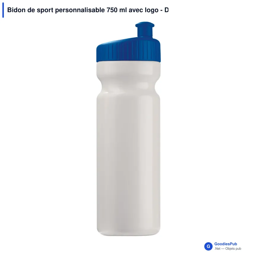 Bidon de sport personnalisable 750 ml avec logo - Design - Image 10