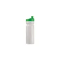 Variante Blanc / vert - Bidon de sport personnalisable 750 ml avec logo - Design